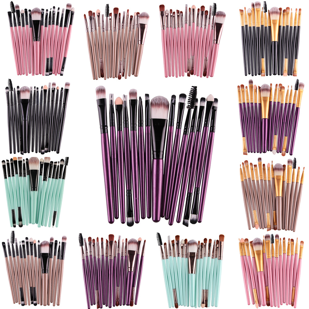 15Pcs Eye Shadow Foundation Brush