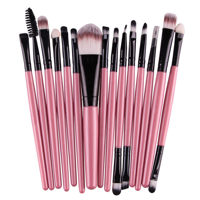 15Pcs Eye Shadow Foundation Brush