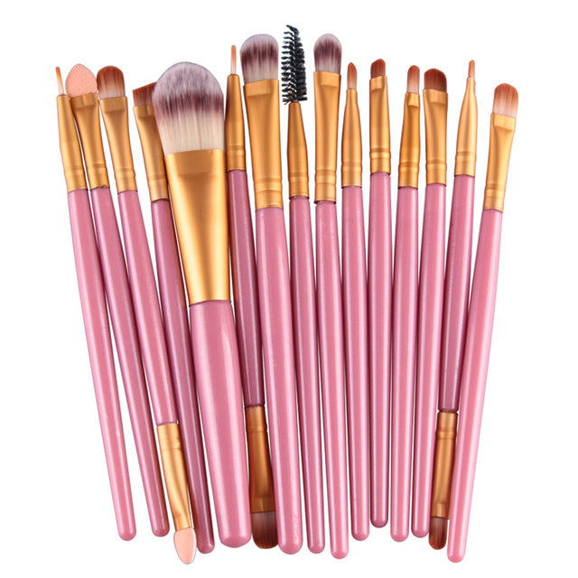 15Pcs Eye Shadow Foundation Brush