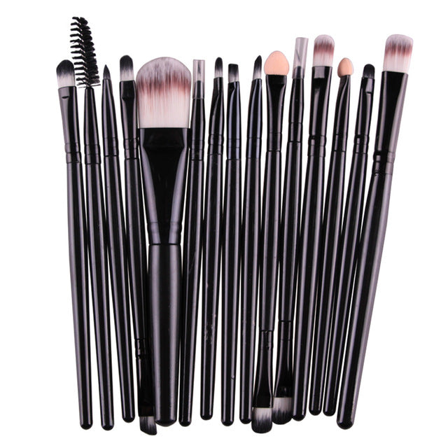 15Pcs Eye Shadow Foundation Brush