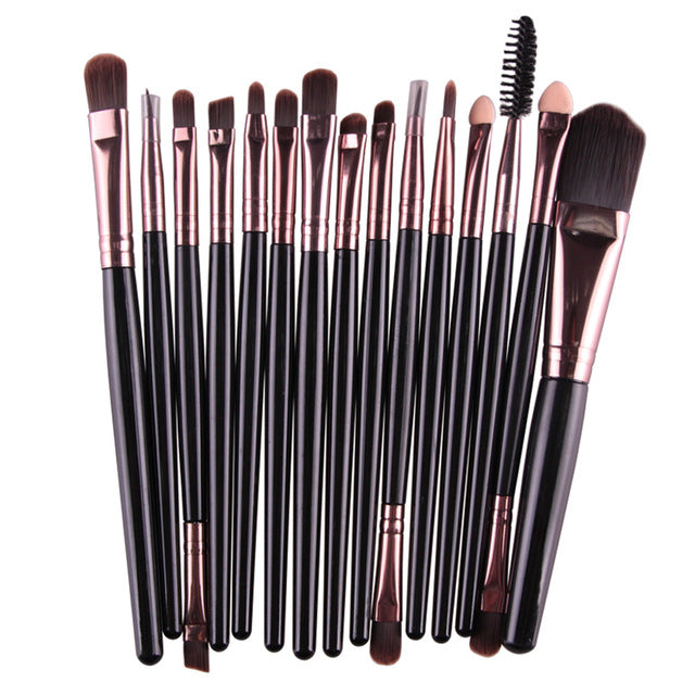 15Pcs Eye Shadow Foundation Brush