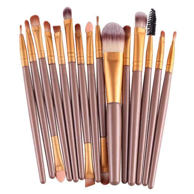 15Pcs Eye Shadow Foundation Brush