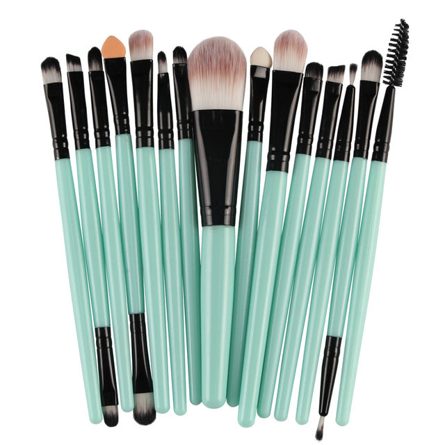 15Pcs Eye Shadow Foundation Brush