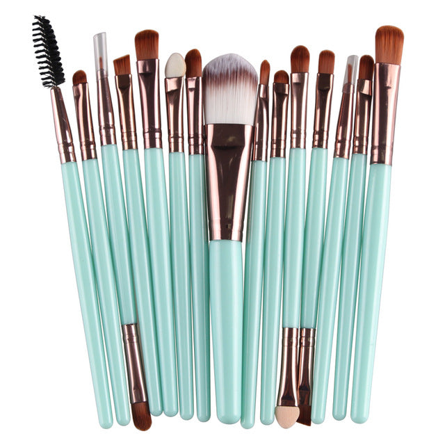 15Pcs Eye Shadow Foundation Brush