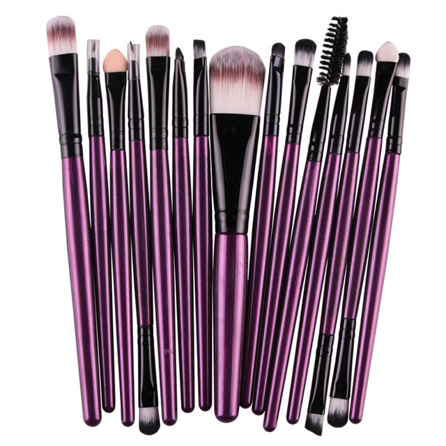 15Pcs Eye Shadow Foundation Brush